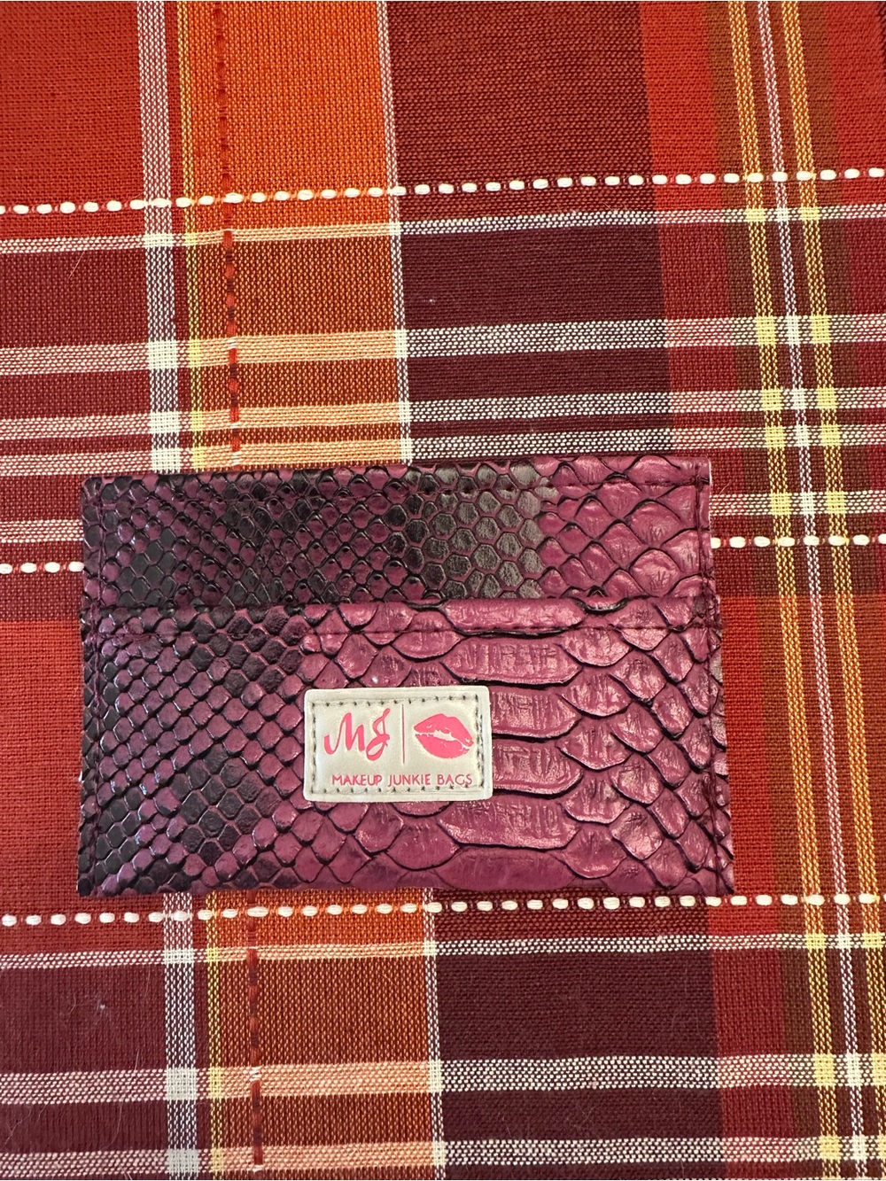 Makeup Junkie Card Holder
